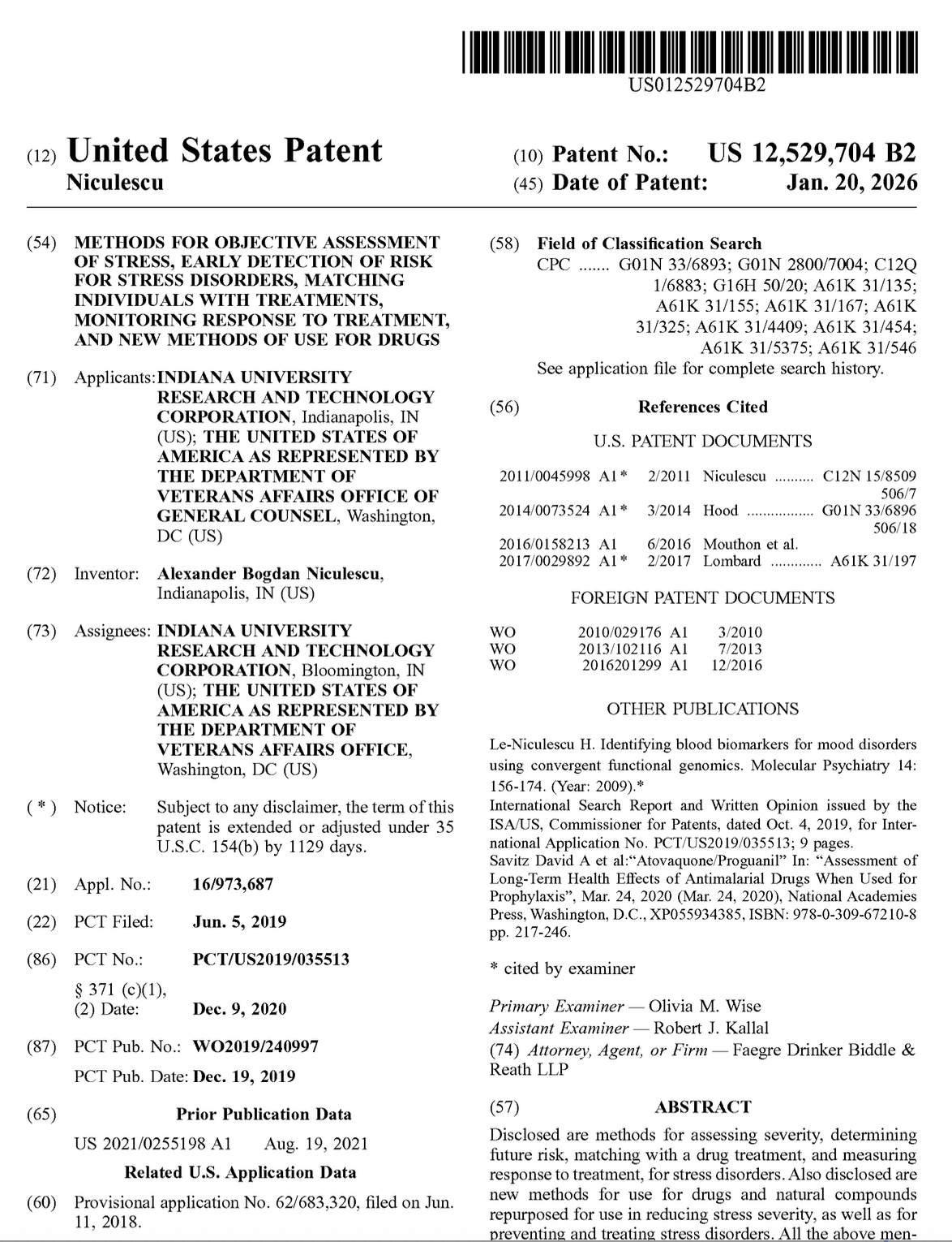 United Stated Patent